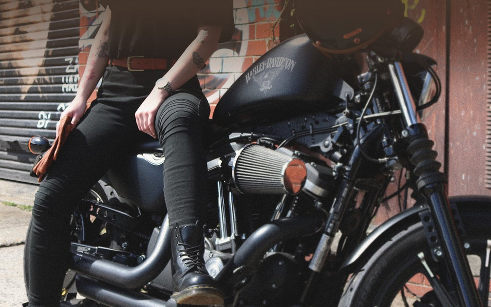 Gogo Gear Womens Kevlar Motorcycle Leggings Protective Riding