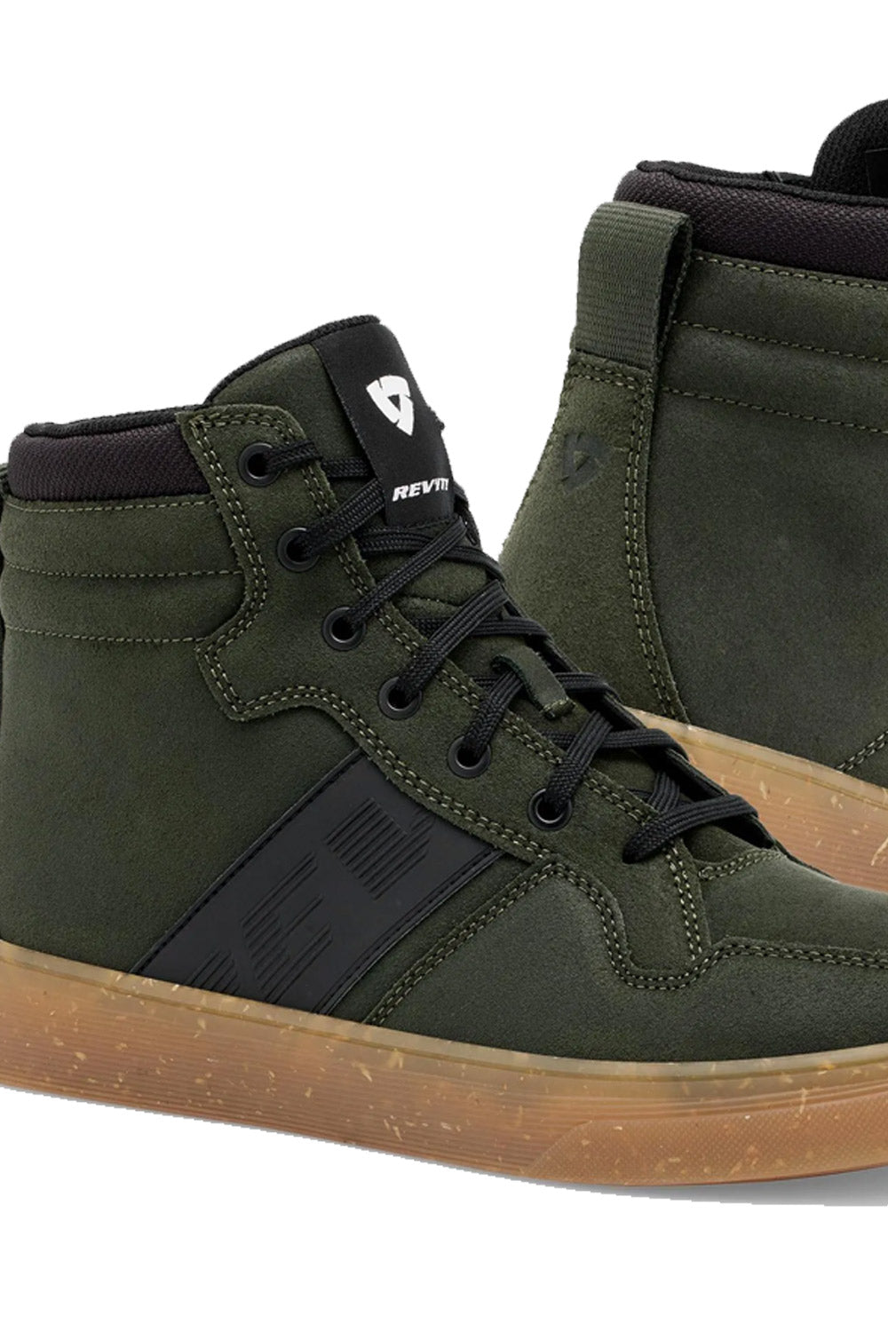 Scarpe moto Rev'it Kick Verde Scuro Marrone