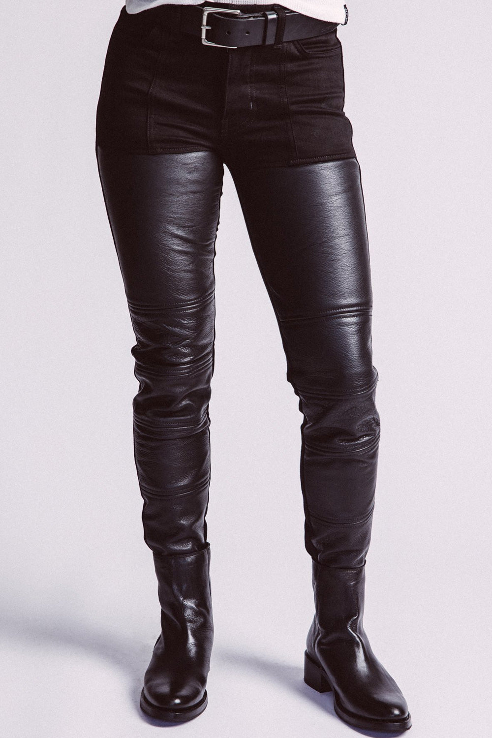 Leather Pants for Women's, Leather Pants Motorcycle Pants High