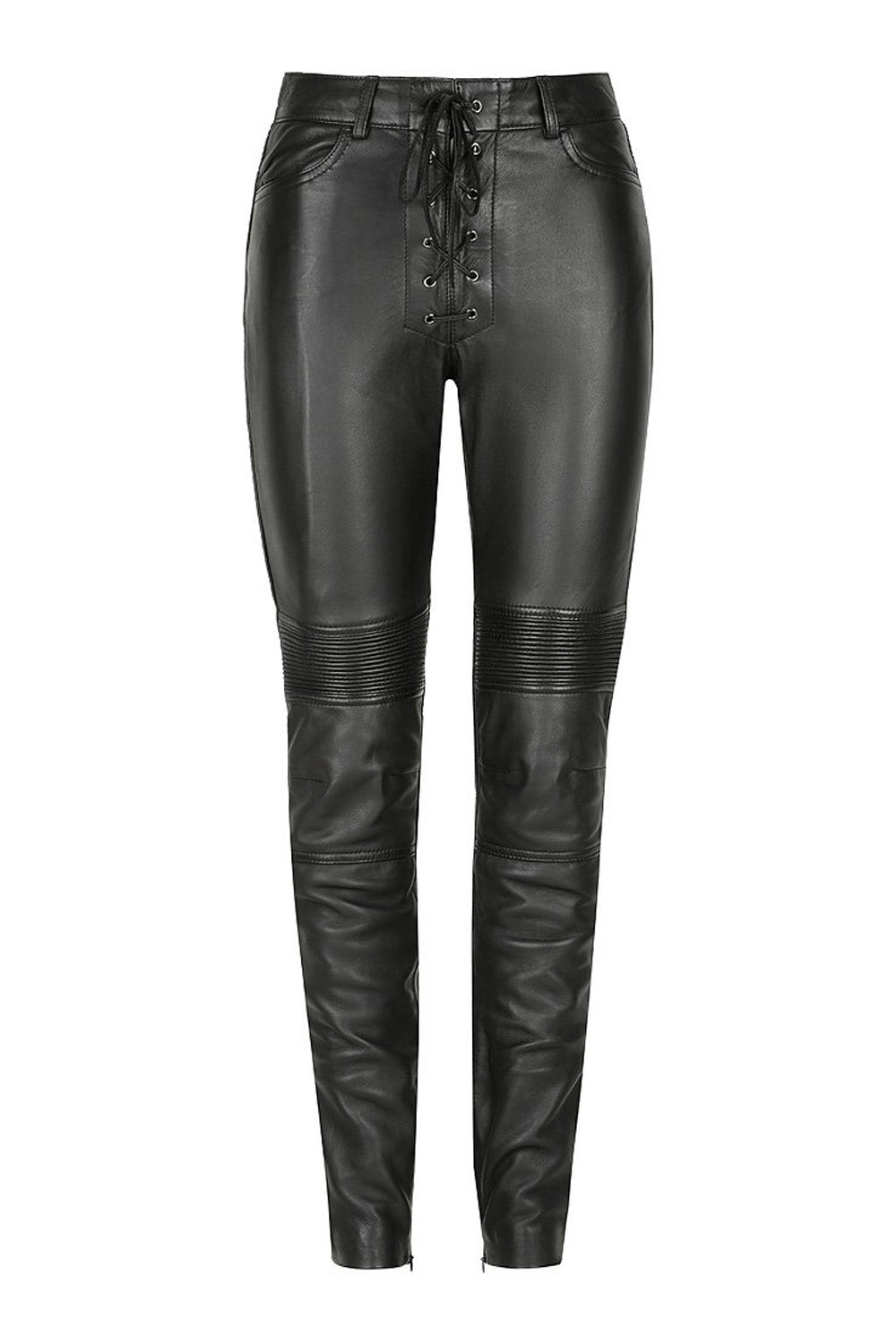 Women's Premium Ultra Premium Cowhide Leather Riding Pants #LP0711ZZK -  Jamin Leather®