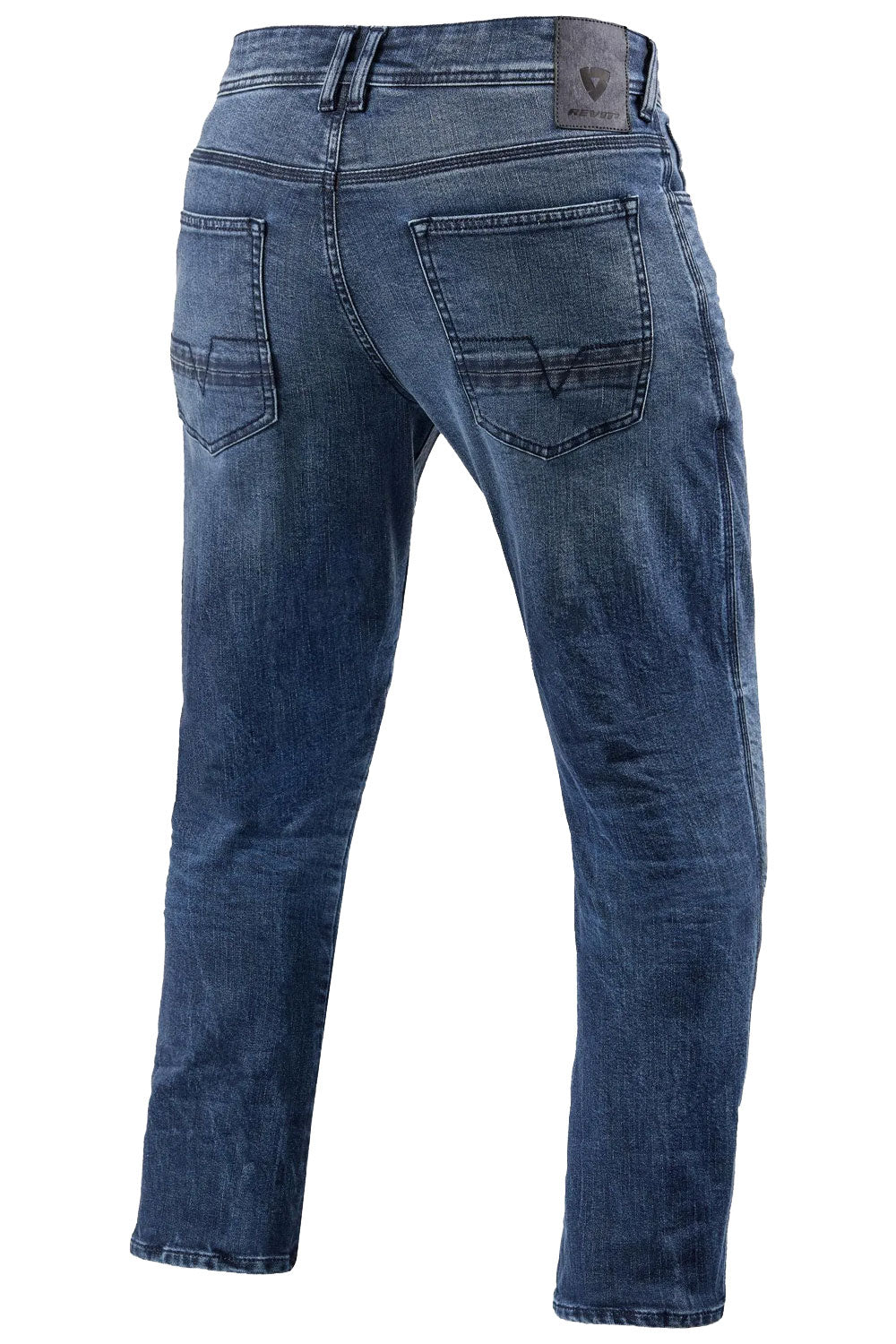 REV IT Detroit 2 Tapered Fit Men s Medium Blue Motorcycle Jeans